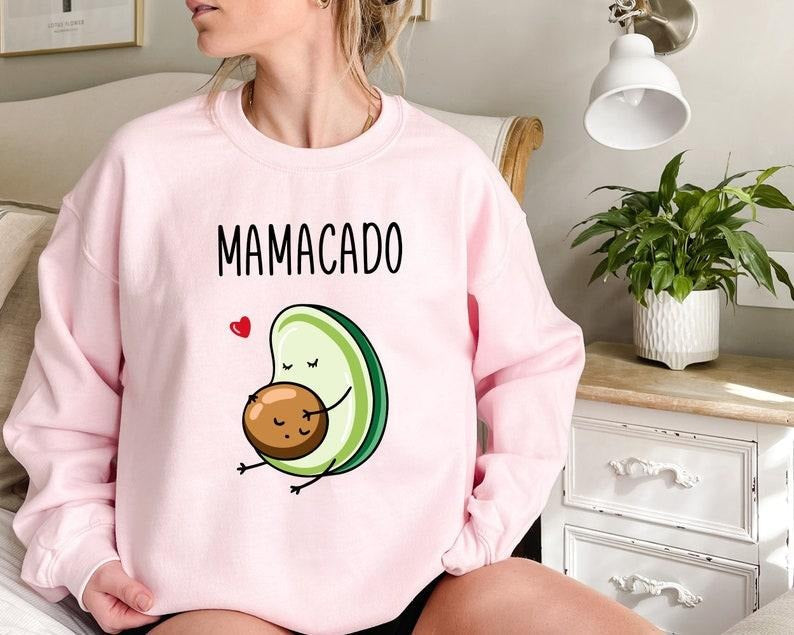 Mamacado Baby Announcement Shirt New Mom Pregnancy Reveal Shirt Maternity Shirts Baby Shower T-Shirts, Hoodie, Sweatshirt - T-Shirt, Sweatshirt, Hoodie