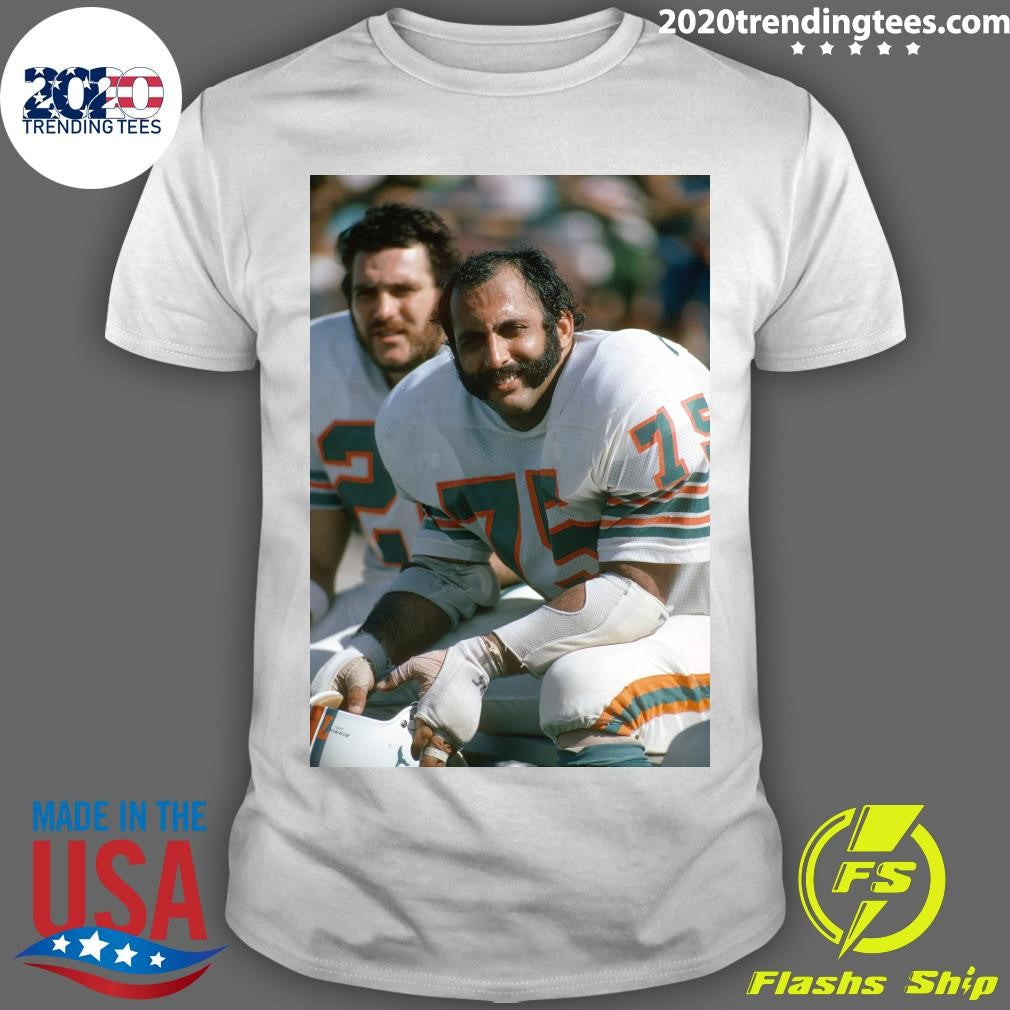 Manny Fernandez, Bulwark of Dolphins Defense, Dies at 79 Shirt Unisex T-shirt, Sweatshirt, Hoodie, Long Sleeve Tee - T-Shirt, Sweatshirt, Hoodie