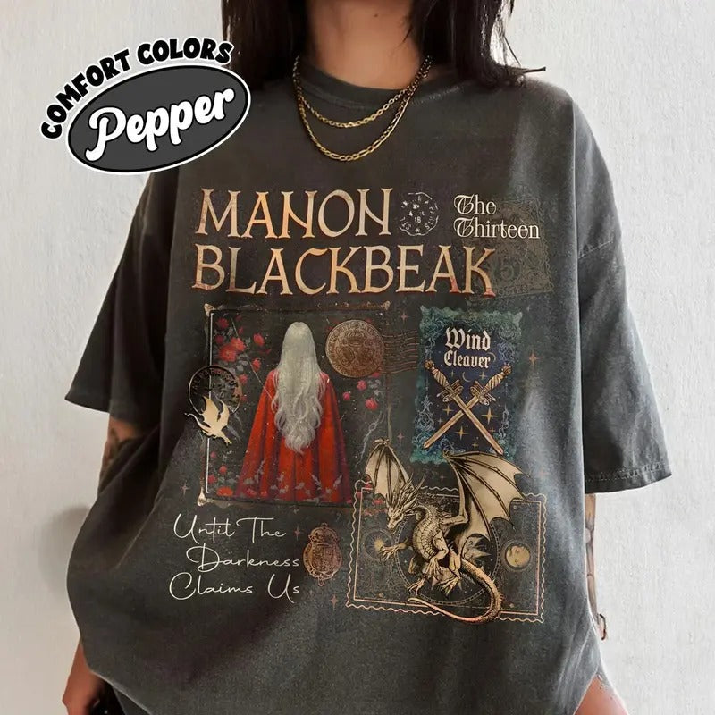 Manon Blackbeak Throne Glass Comfort Colors Shirt Thirteen Shirts Top Womenswear T-Shirts, Hoodie, Sweatshirt - T-Shirt, Sweatshirt, Hoodie