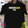Marchigan Michigan Wolverines Basketball Shirt Unisex T-shirt, Sweatshirt, Hoodie, Long Sleeve Tee - T-Shirt, Sweatshirt, Hoodie