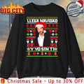 Marco Antonio Solis Llega Navidad Y Yo Sin Ti ugly christmas shirt Unisex T-shirt, Sweatshirt, Hoodie, Long Sleeve Tee - T-Shirt, Sweatshirt, Hoodie
