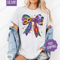 Mardi Gras Bow Shirt Gildan Coquette Mardi Gras Louisiana Plus Sizes T-Shirts, Hoodie, Sweatshirt - T-Shirt, Sweatshirt, Hoodie