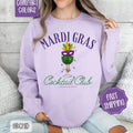 Mardi Gras Cocktail Club Comfort Colors Louisiana Parade T-Shirts, Hoodie, Sweatshirt - T-Shirt, Sweatshirt, Hoodie