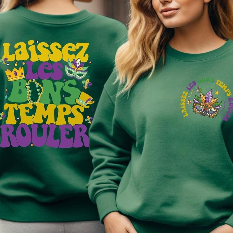 Mardi Gras Fleur De Lis Fun Carnival Laissez Les Bon Temps Rouler Shirt Laissez Les Bon Temps Rouler T-Shirts, Hoodie, Sweatshirt - T-Shirt, Sweatshirt, Hoodie