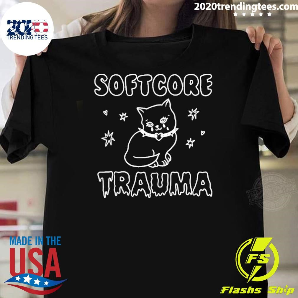 Margeaux Feldman Softcore Trauma Shirt Unisex T-shirt, Sweatshirt, Hoodie, Long Sleeve Tee - T-Shirt, Sweatshirt, Hoodie
