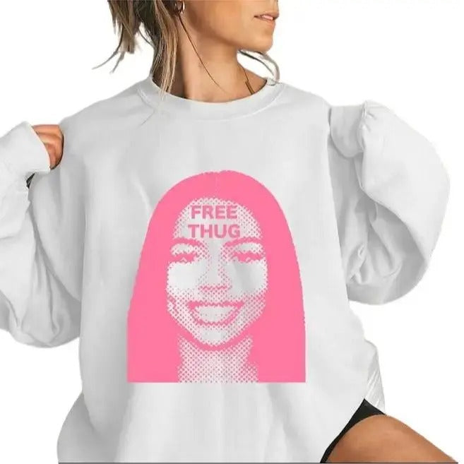 Mariah Pink Free Thug Bold Statement Pink T-Shirts, Hoodie, Sweatshirt - T-Shirt, Sweatshirt, Hoodie