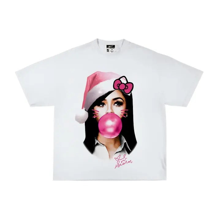 Mariahhh TS BUBBLE GUM Shirt Chrismas Pink Classic Cotton Fabric Menswear Shirt Shirt T-Shirts, Hoodie, Sweatshirt - T-Shirt, Sweatshirt, Hoodie