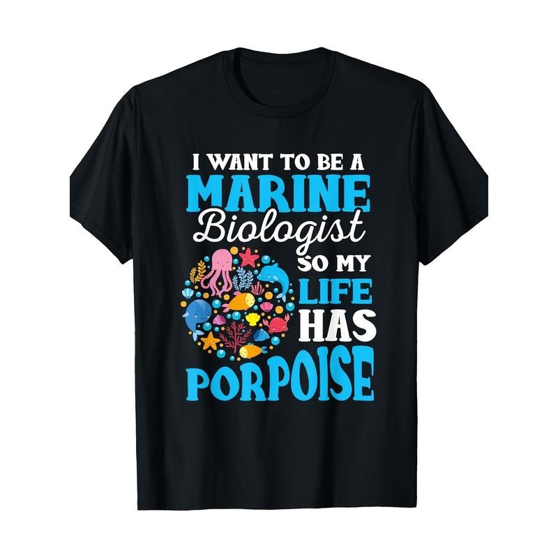 Marine Biology Shirt Future Marine Biology Says 100% Cotton Made USA T-Shirts, Hoodie, Sweatshirt - T-Shirt, Sweatshirt, Hoodie