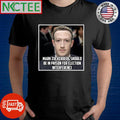 Mark Zuckerberg should be in pron for election interference shirt Unisex T-shirt, Sweatshirt, Hoodie, Long Sleeve Tee - T-Shirt, Sweatshirt, Hoodie
