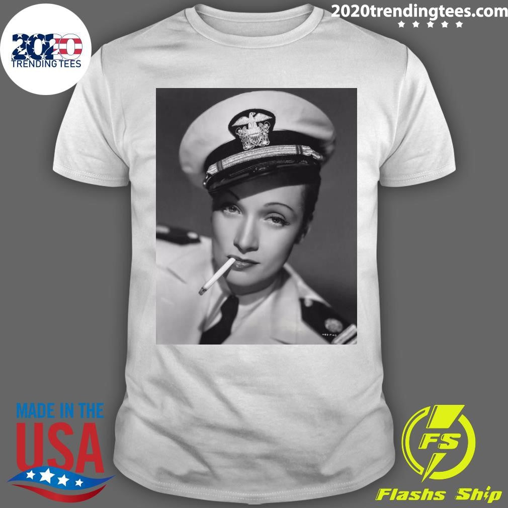 Marlene Dietrich by Ray Jones for Seven Sinners 1940 Shirt Unisex T-shirt, Sweatshirt, Hoodie, Long Sleeve Tee - T-Shirt, Sweatshirt, Hoodie