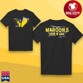 Maroon 5 Love Is Like 2025 Tour Two Sided Shirt Unisex T-shirt, Sweatshirt, Hoodie, Long Sleeve Tee - T-Shirt, Sweatshirt, Hoodie