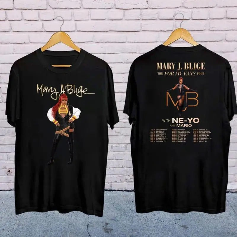 Mary J Blige My Fans Tour 2025 Mary J Blige Fan Country Music Shirt Music T-Shirts, Hoodie, Sweatshirt - T-Shirt, Sweatshirt, Hoodie