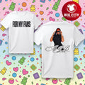 Mary J Blige Fans Photo Two Sided Shirt Unisex T-shirt, Sweatshirt, Hoodie, Long Sleeve Tee - T-Shirt, Sweatshirt, Hoodie