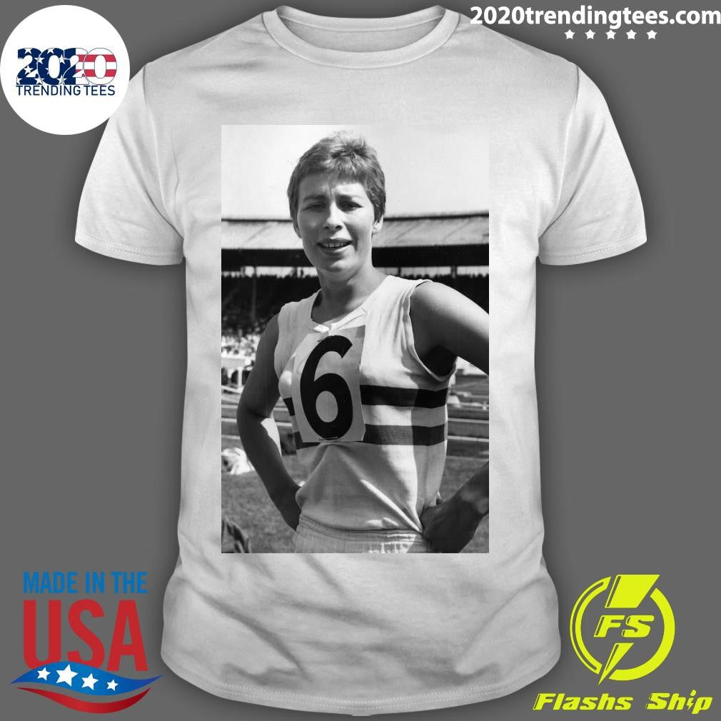 Mary Rand, Pioneering Track and Field Olympian, Dies at 86 Shirt Unisex T-shirt, Sweatshirt, Hoodie, Long Sleeve Tee - T-Shirt, Sweatshirt, Hoodie