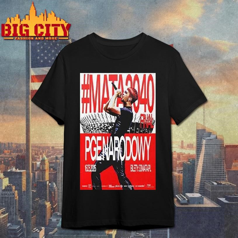 Mata Pge Narodowy May 16 2026 Show Shirt Unisex T-shirt, Sweatshirt, Hoodie, Long Sleeve Tee - T-Shirt, Sweatshirt, Hoodie