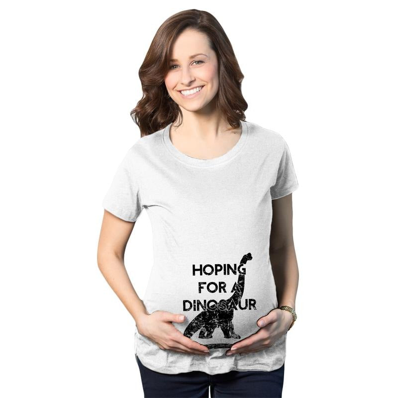 Maternity Hoping Dinosaur Funny Baby Pregnancy Announcement Funny Maternity Cute Pregnancy Plus T-Shirts, Hoodie, Sweatshirt - T-Shirt, Sweatshirt, Hoodie