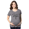 Maternity Miracles Do Happen Pregnancy Inspirational Belly Bump Funny Maternity Cute Pregnancy Dark Grey T-Shirts, Hoodie, Sweatshirt - T-Shirt, Sweatshirt, Hoodie