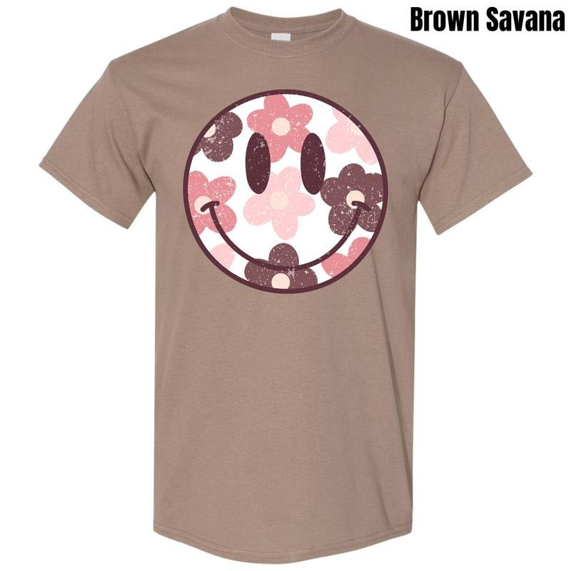 Mauve Mix Happy Face Gildan Short Sleeve 'NLB' T-Shirts, Hoodie, Sweatshirt - T-Shirt, Sweatshirt, Hoodie