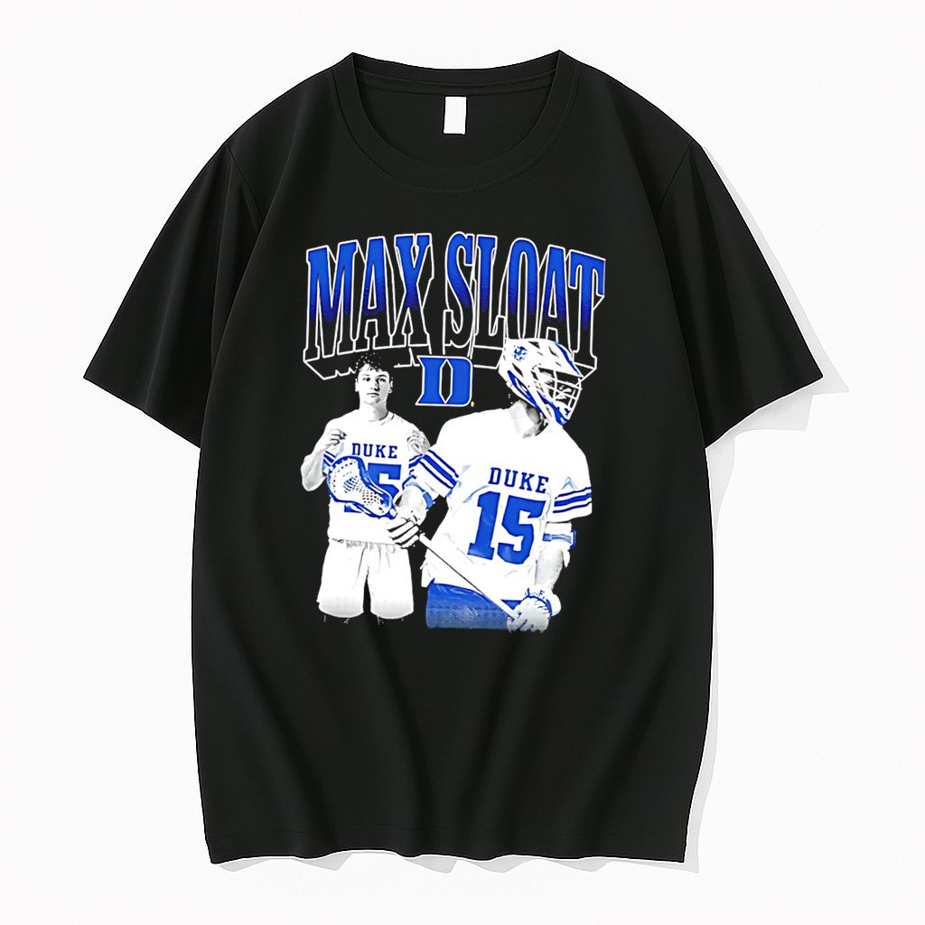 Max Sloat Duke Lacrosse 90s Tee Tshirts Sweater Hoodie Jpg Unisex T-shirt, Sweatshirt, Hoodie, Long Sleeve Tee - T-Shirt, Sweatshirt, Hoodie