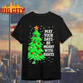 May Your Days Be Merry With Rights Christmas Tree Shirt Unisex T-shirt, Sweatshirt, Hoodie, Long Sleeve Tee - T-Shirt, Sweatshirt, Hoodie