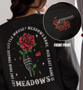 Meadows Baby Double Sided Print Haunting Adeline Inspired Dark Romance Smut Reader Run Little Mouse Cat Mouse Soft Long Sleeves Fabric T-Shirts, Hoodie, Sweatshirt - T-Shirt, Sweatshirt, Hoodie