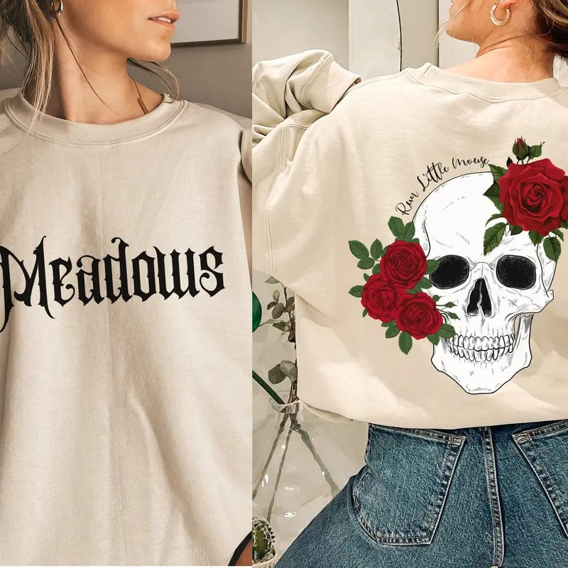 Meadows Run Little Mouse Zade Meadows Haunting Adeline Zade Adeline Smut Soft Comfort Long Sleeves Fabric T-Shirts, Hoodie, Sweatshirt - T-Shirt, Sweatshirt, Hoodie