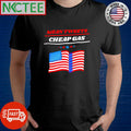 Mean Tweets, Cheap Gas 2024 Trump Flag of the United States shirt Unisex T-shirt, Sweatshirt, Hoodie, Long Sleeve Tee - T-Shirt, Sweatshirt, Hoodie