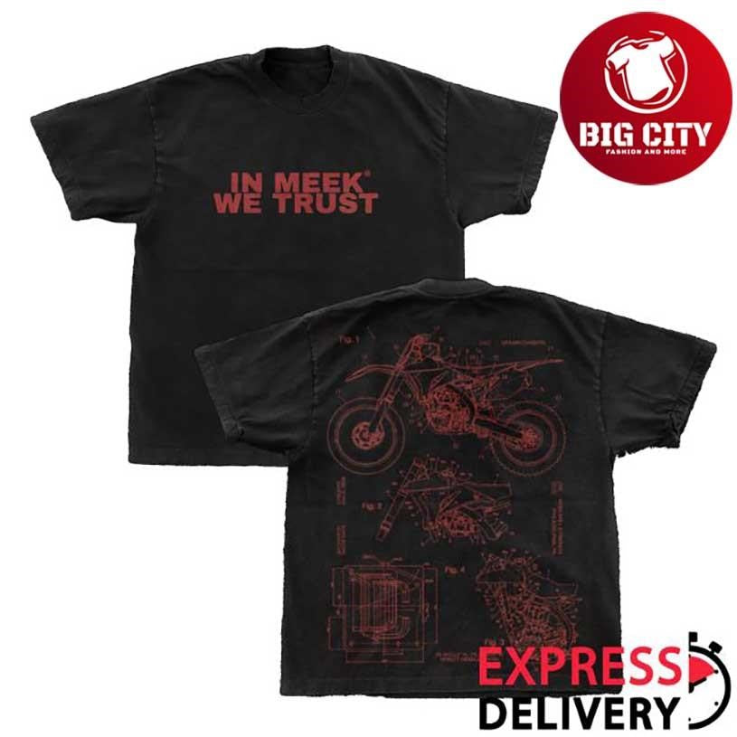 Meek Mill In Geek We Trust Two Sided Shirt Unisex T-shirt, Sweatshirt, Hoodie, Long Sleeve Tee - T-Shirt, Sweatshirt, Hoodie