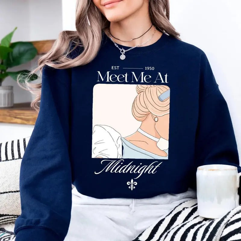 Meet Me Midnight Retro Princess Princess Worlds Shirt T-Shirts, Hoodie, Sweatshirt - T-Shirt, Sweatshirt, Hoodie
