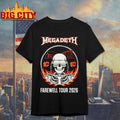 Megadeth Farewell Tour 2026 Event Shirt Unisex T-shirt, Sweatshirt, Hoodie, Long Sleeve Tee - T-Shirt, Sweatshirt, Hoodie