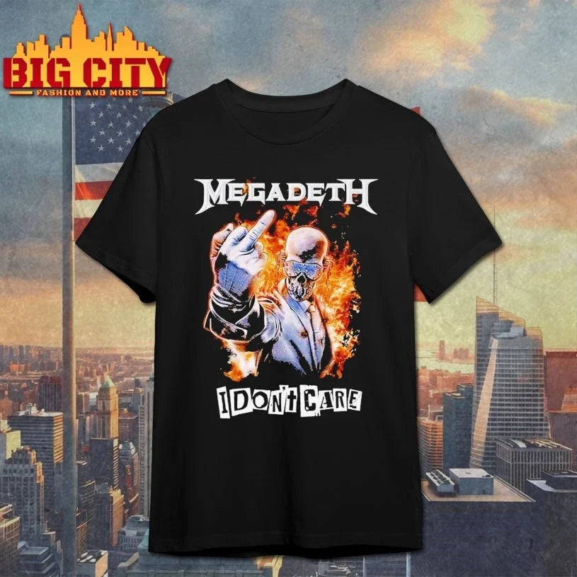 Megadeth fuck I Don’t Care shirt Unisex T-shirt, Sweatshirt, Hoodie, Long Sleeve Tee - T-Shirt, Sweatshirt, Hoodie