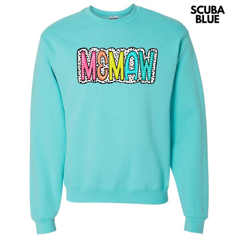 Memaw Neon Spotted 'NLB' T-Shirts, Hoodie, Sweatshirt - T-Shirt, Sweatshirt, Hoodie