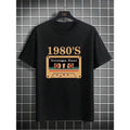 2024 Year Summer Casual Letter Tape Print Round Neck Short Sleeve Made USA T-Shirts, Hoodie, Sweatshirt - T-Shirt, Sweatshirt, Hoodie