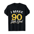 90th 100% Cotton Regular Fit Short Sleeve Crew Neck Casual Geometric Pattern Digital Print All Seasons Black Made USA T-Shirts, Hoodie, Sweatshirt - T-Shirt, Sweatshirt, Hoodie