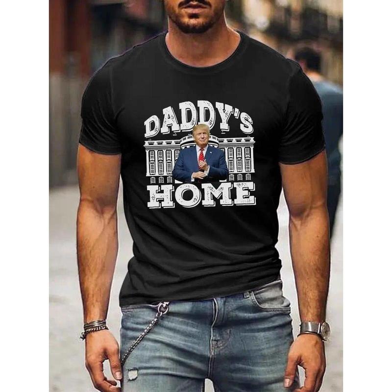 Casual Polyester Crew Neck Slight Stretch Trump 2024 Print T-Shirts, Hoodie, Sweatshirt - T-Shirt, Sweatshirt, Hoodie