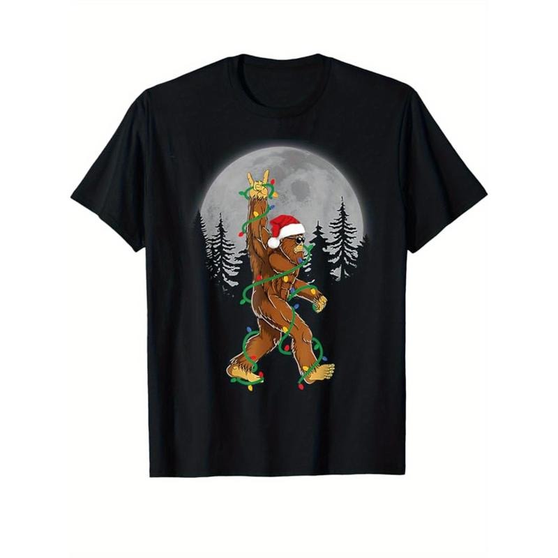 Tree Cotton Short Sleeve Crew Neck Casual Outdoor Xmas Him Made USA T-Shirts, Hoodie, Sweatshirt - T-Shirt, Sweatshirt, Hoodie