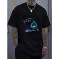 Comfy Short Sleeve Crew Neck Top Shining Heart Pattern Outdoor Fun & Made USA T-Shirts, Hoodie, Sweatshirt - T-Shirt, Sweatshirt, Hoodie