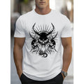 Vintage Inspired Skull Casual & Sporty Round Neck Short Sleeve Breathable Blend Machine Washable Summer Made USA T-Shirts, Hoodie, Sweatshirt - T-Shirt, Sweatshirt, Hoodie