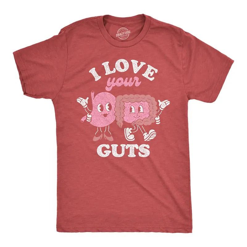 Funny I Love Your Guts Funny Cool Vintage Love Red I T-Shirts, Hoodie, Sweatshirt - T-Shirt, Sweatshirt, Hoodie