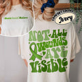 Mental Health Awareness Not All Wounds Are Visible Mental Health Anxiety Shirt Cotton Sleeve T-Shirts, Hoodie, Sweatshirt - T-Shirt, Sweatshirt, Hoodie