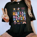 Mental Health Matters Shirt Mental Health Shirts Motivational Inspirational Printed Shirts Her Womenswear Tops Cotton Fabric Daily Outfits T-Shirts, Hoodie, Sweatshirt - T-Shirt, Sweatshirt, Hoodie