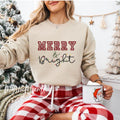 Merry & Bright Shirts Cute Festive Shirt T-Shirts, Hoodie, Sweatshirt - T-Shirt, Sweatshirt, Hoodie