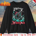 Merry Christmas Krampus Festive Horror Xmas shirt Unisex T-shirt, Sweatshirt, Hoodie, Long Sleeve Tee - T-Shirt, Sweatshirt, Hoodie