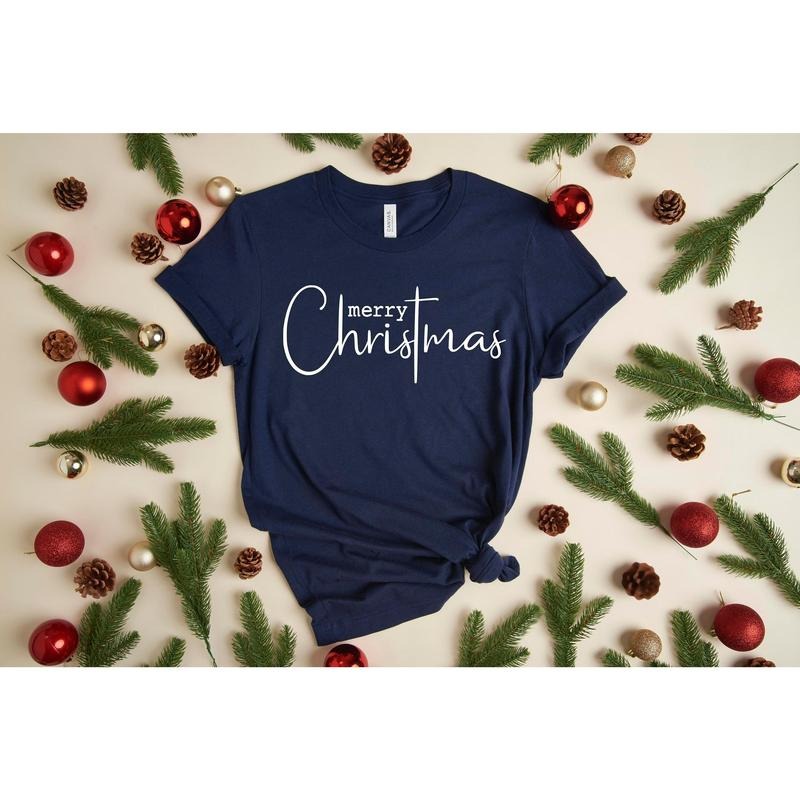 Merry Shirt Cross Shirt Christ Shirt Winter Shirt 2021 Shirt Family Cotton Womenswear T-Shirts, Hoodie, Sweatshirt - T-Shirt, Sweatshirt, Hoodie