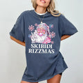 Merry Rizzmas Comfort Colors Shirt Funny Cartoon Lover Unhinged Funny Coquette Santa T-Shirts, Hoodie, Sweatshirt - T-Shirt, Sweatshirt, Hoodie