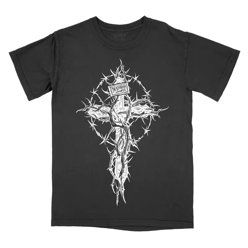 Metal Cross Comfort Colors Gothic Alternative T-Shirts, Hoodie, Sweatshirt - T-Shirt, Sweatshirt, Hoodie