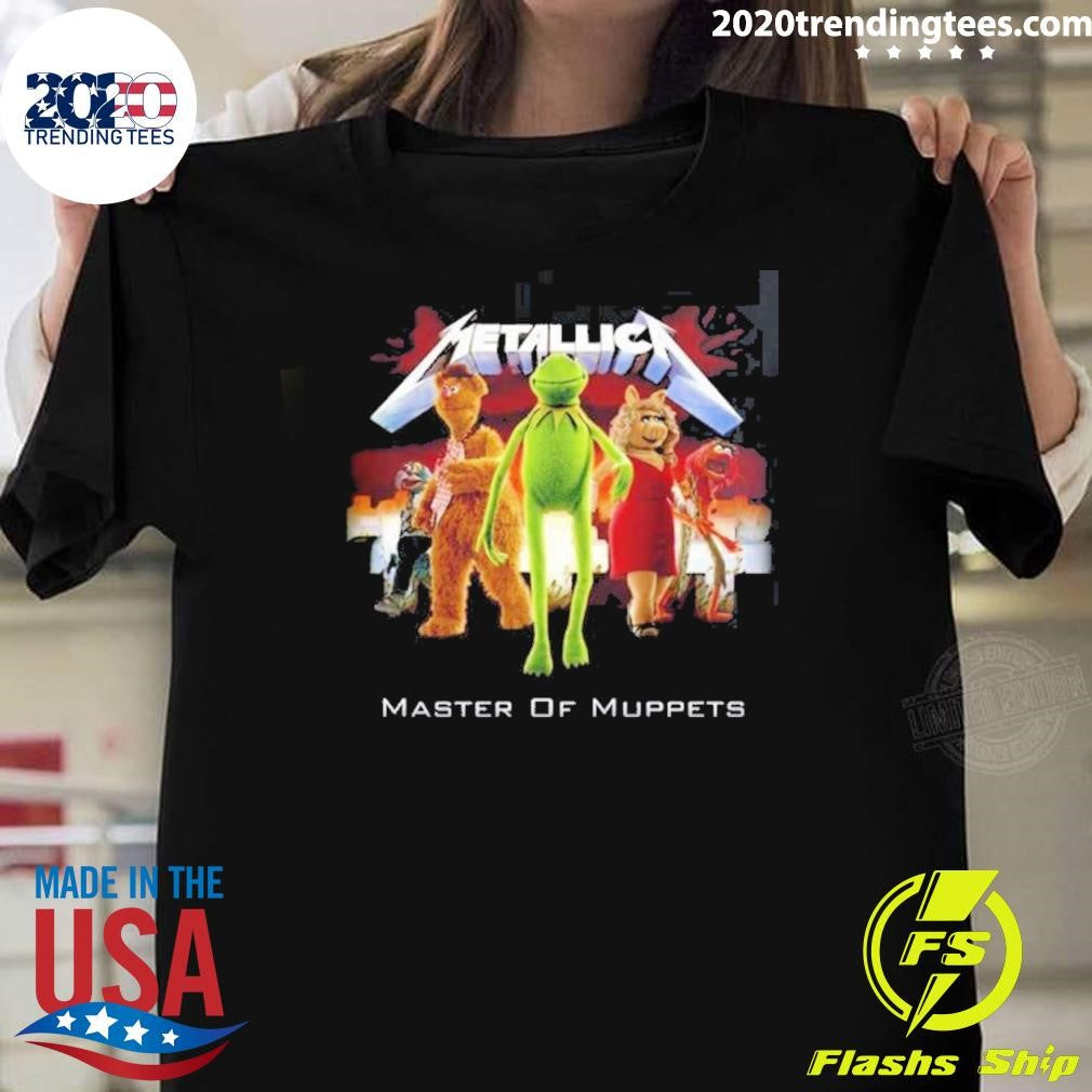 Metallica Master Of Muppets Shirt Unisex T-shirt, Sweatshirt, Hoodie, Long Sleeve Tee - T-Shirt, Sweatshirt, Hoodie