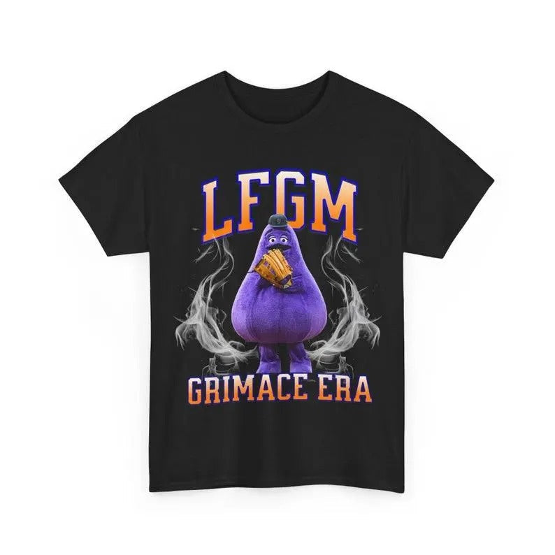 Mets LFGM Grimace Era Vintage 90s Top Streetwear Shirts T-Shirts, Hoodie, Sweatshirt - T-Shirt, Sweatshirt, Hoodie