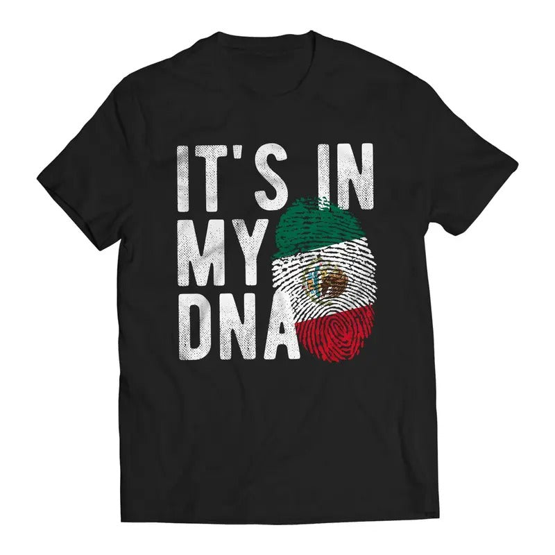 Mexico 'S My DNA Mexican Patriot Short Sleeve Playera Patriota De Mexico Casual Classic T-Shirts, Hoodie, Sweatshirt - T-Shirt, Sweatshirt, Hoodie