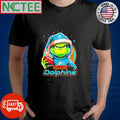 Miami Dolphins Grinch wearing Santa hat Christmas 2024 shirt Unisex T-shirt, Sweatshirt, Hoodie, Long Sleeve Tee - T-Shirt, Sweatshirt, Hoodie